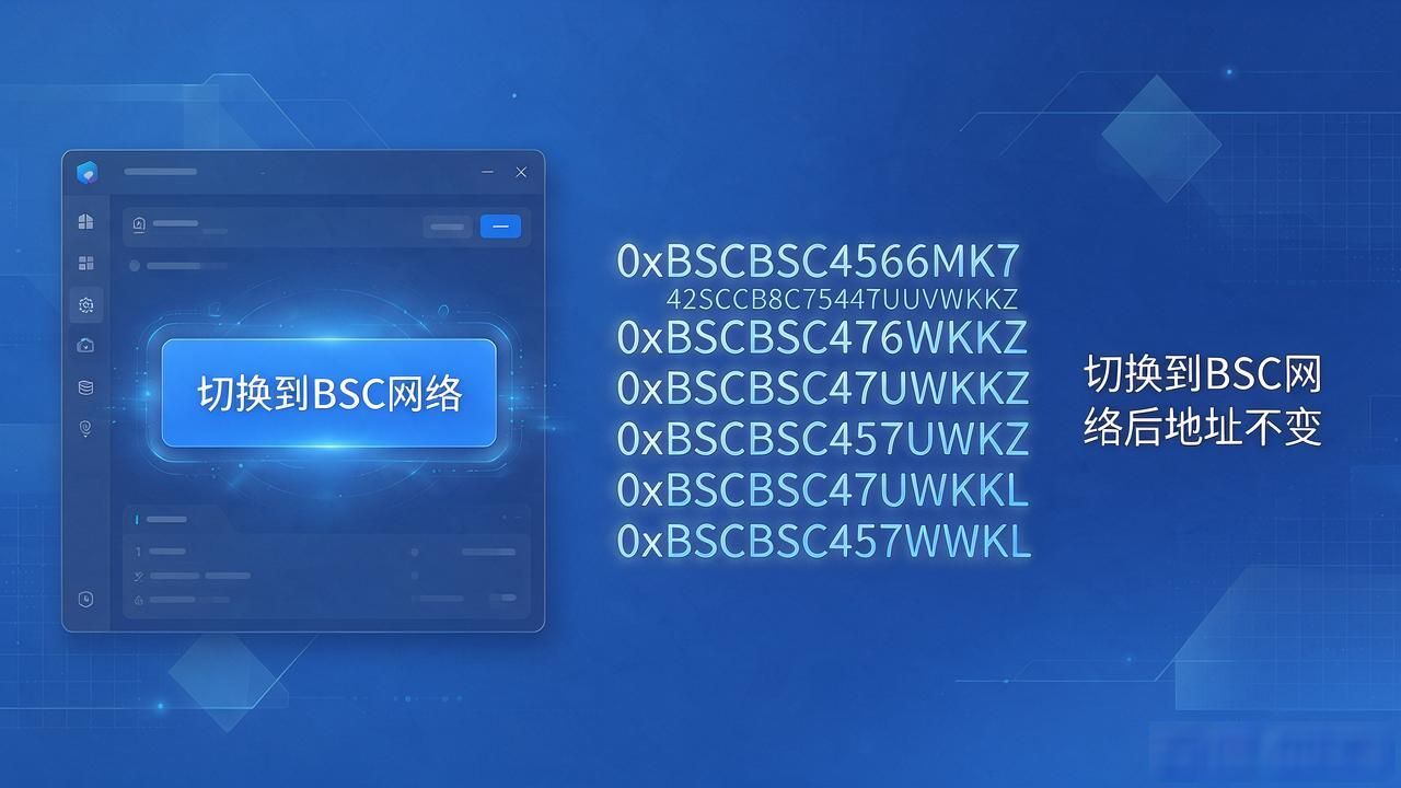 imToken生成BSC链地址，不花一分钱照着做就出来了