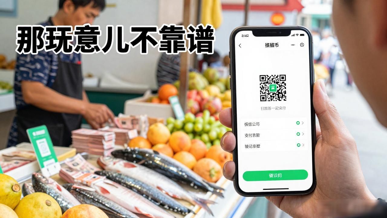 数字货币当微信用？我在水果摊试了三个月，账单说真话