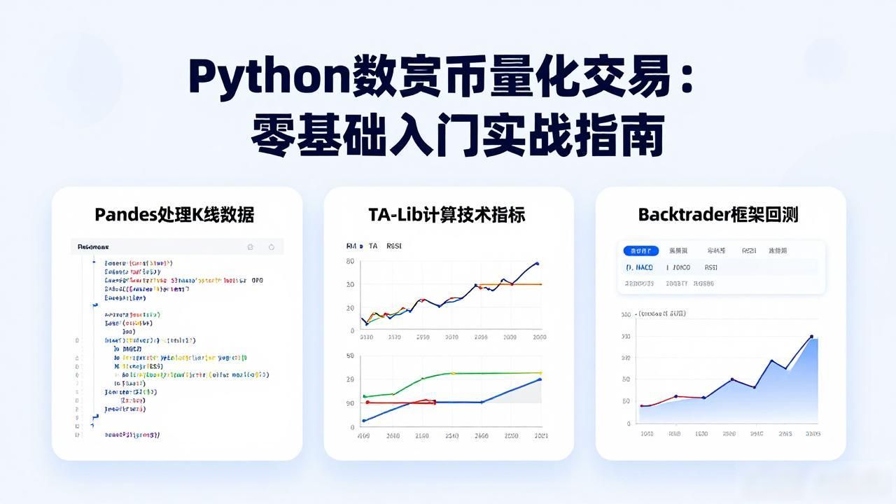 Python数字货币量化交易：零基础入门实战指南