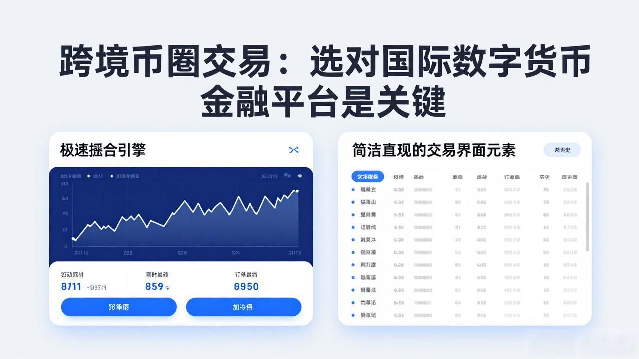 跨境币圈交易：选对国际数字货币金融平台是关键