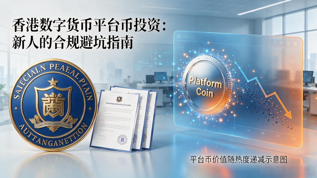 香港数字货币平台币投资：新人的合规避坑指南