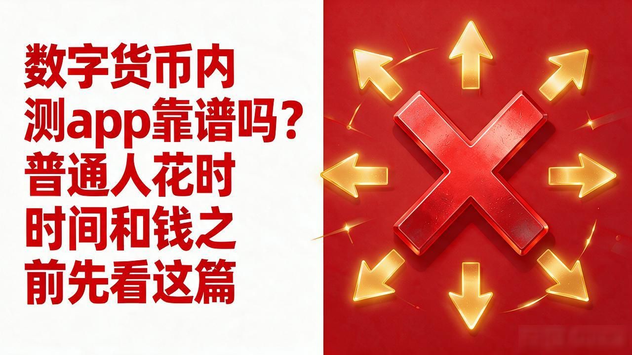 数字货币内测app靠谱吗？普通人花时间和钱之前先看这篇