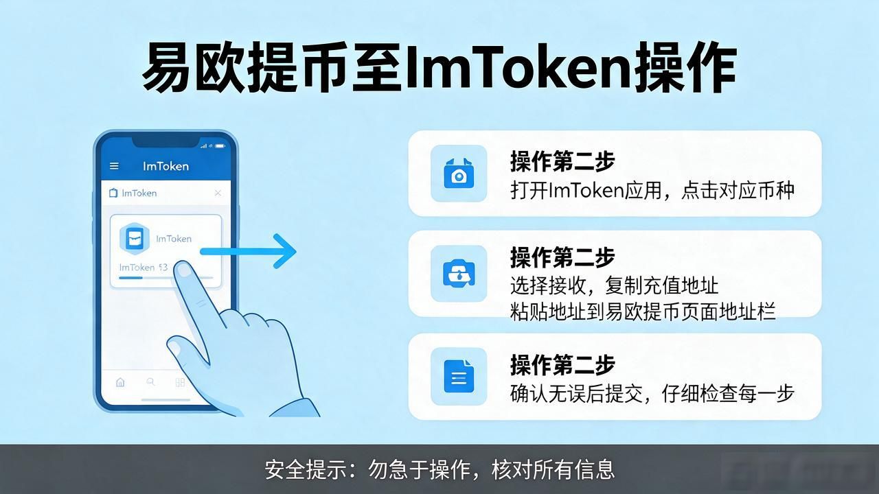 易欧提币到ImToken？一文教你安全转链