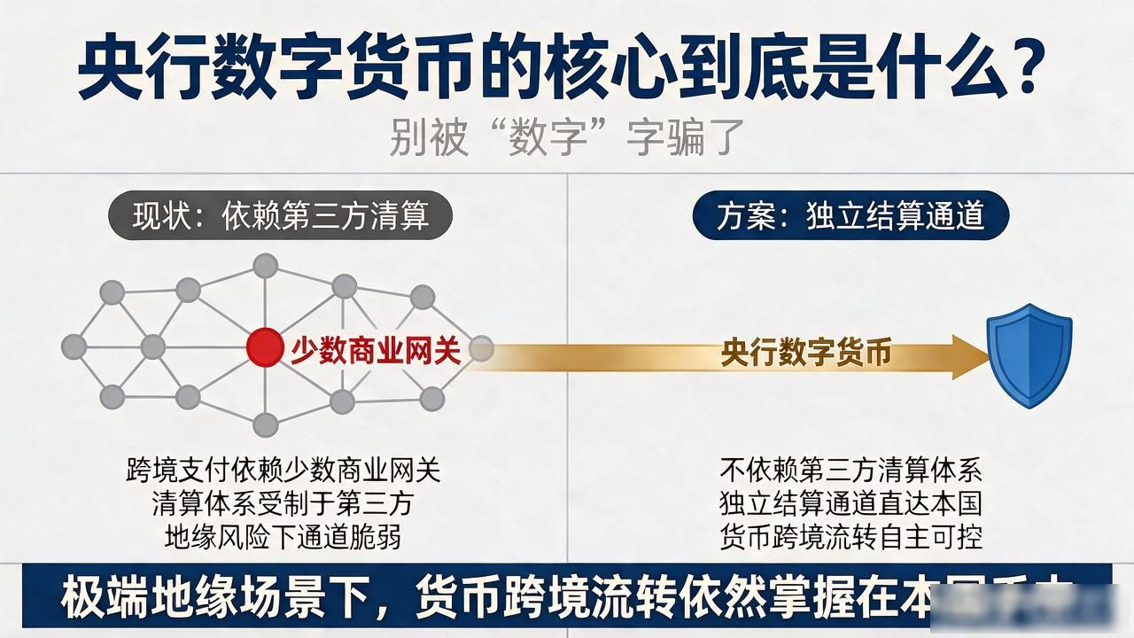 央行数字货币的核心到底是什么？别被"数字"二字骗了