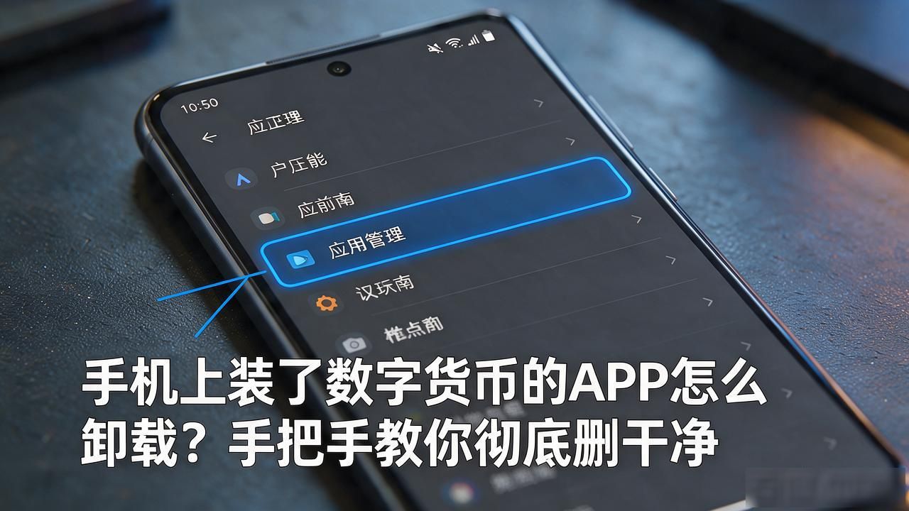 手机上装了数字货币的APP怎么卸载？手把手教你彻底删干净