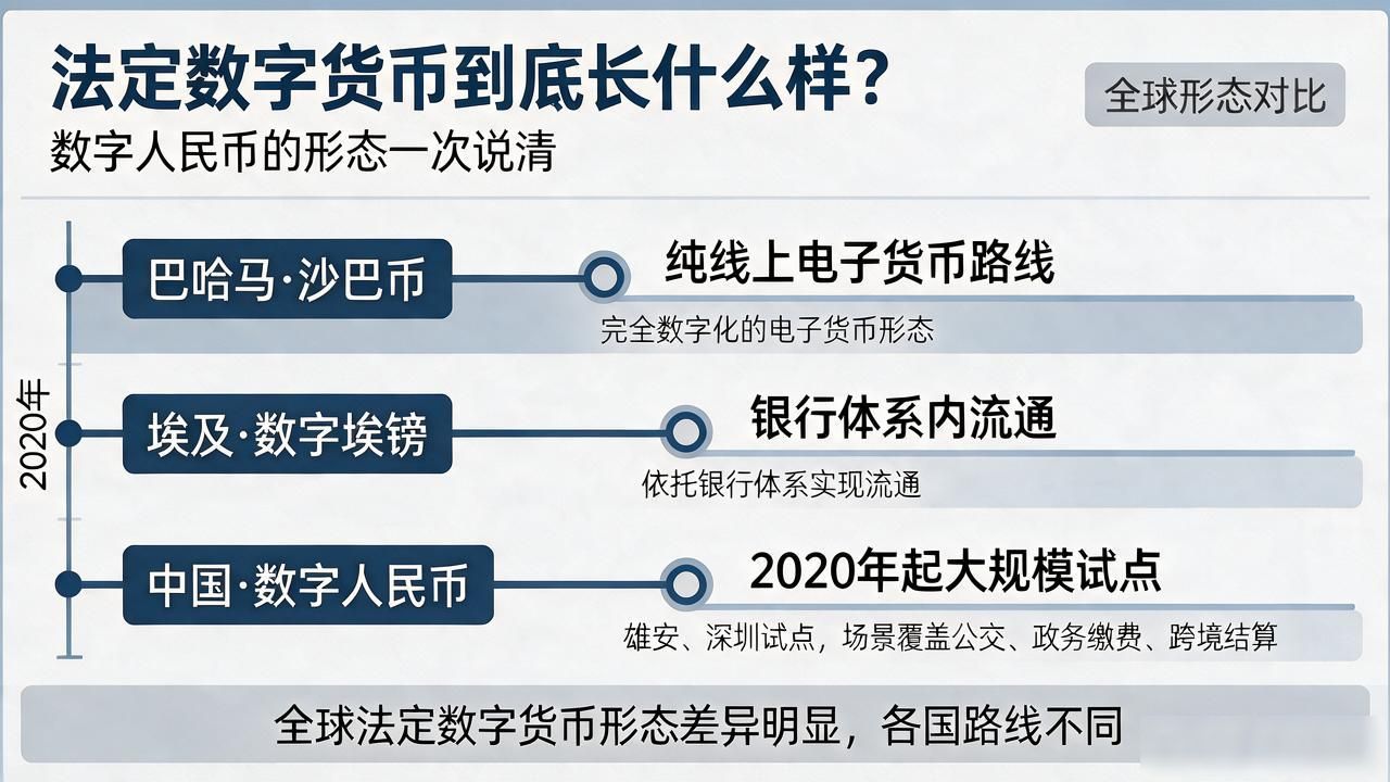 法定数字货币到底长什么样？数字人民币的形态一次说清
