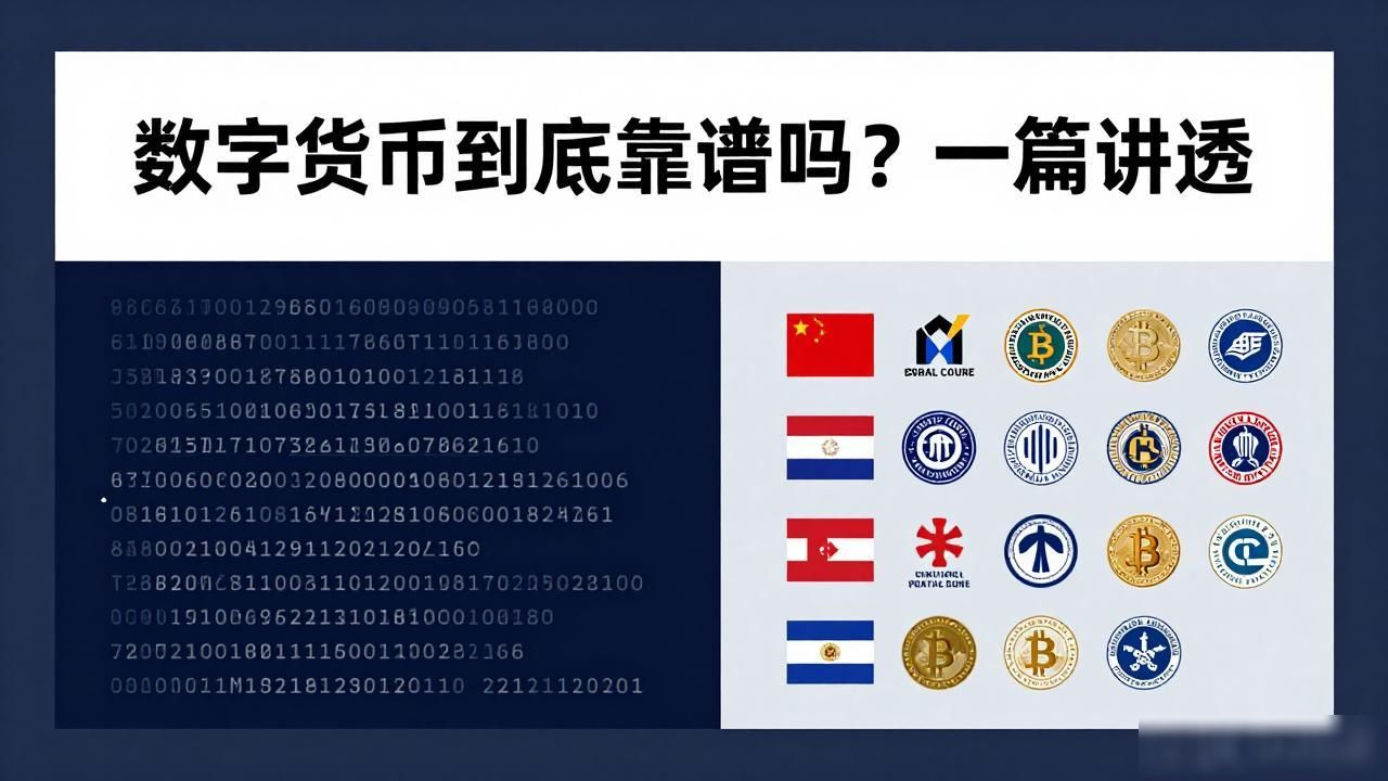 数字货币到底靠不靠谱？一篇讲透