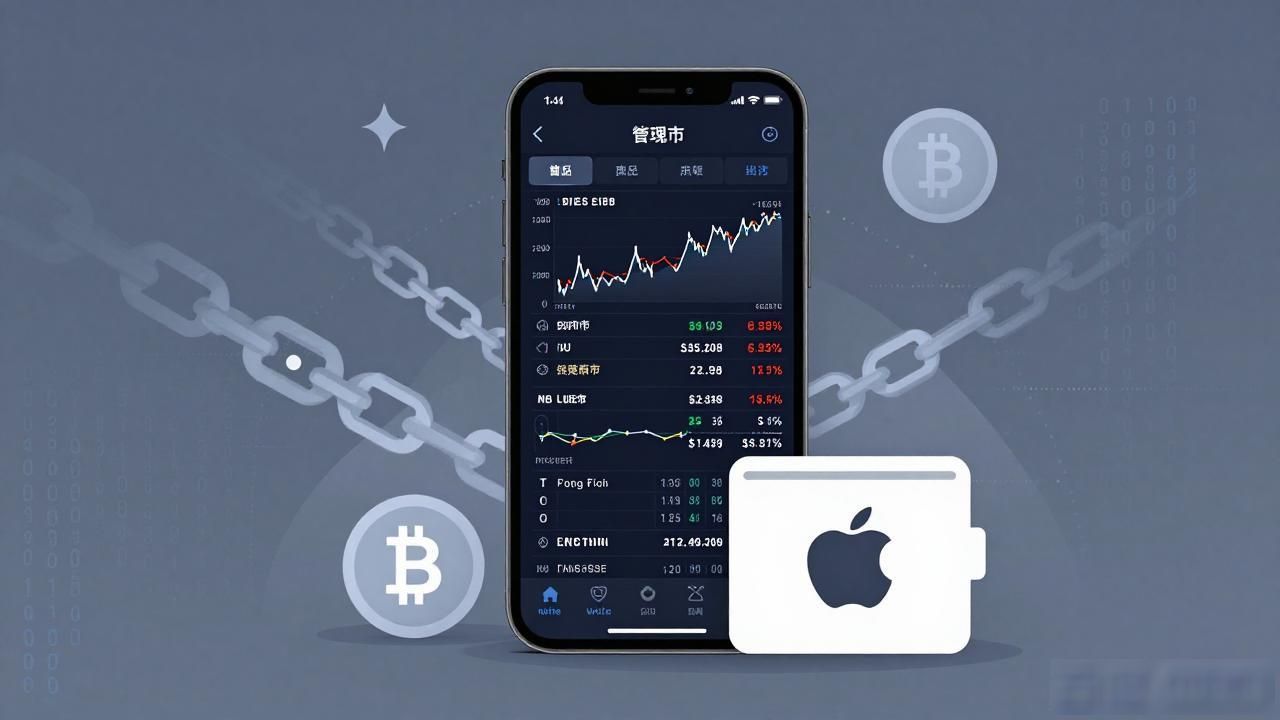 苹果设备看数字货币怎么用？iPhone上查行情、设钱包全讲清