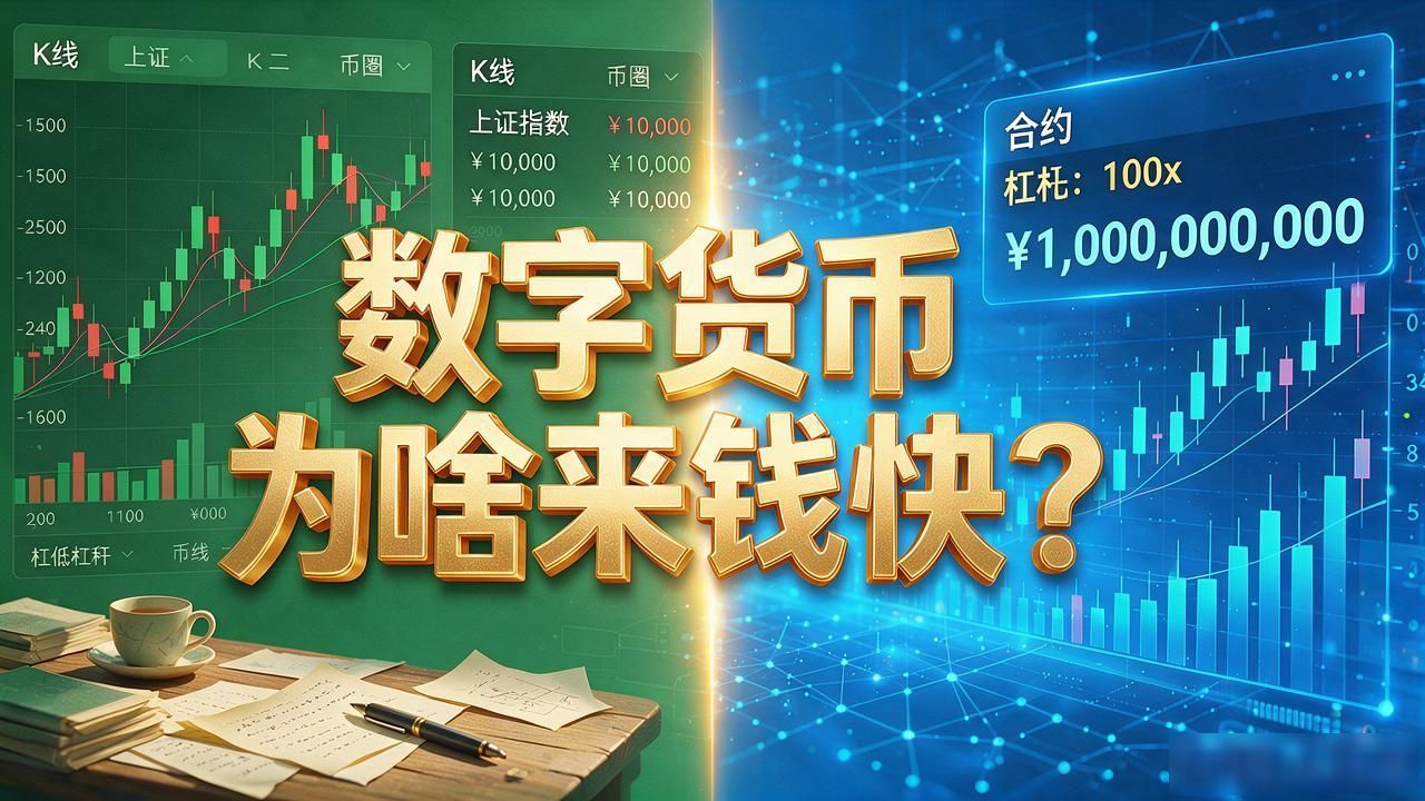 数字货币为啥来钱快？不玩的人根本想不通